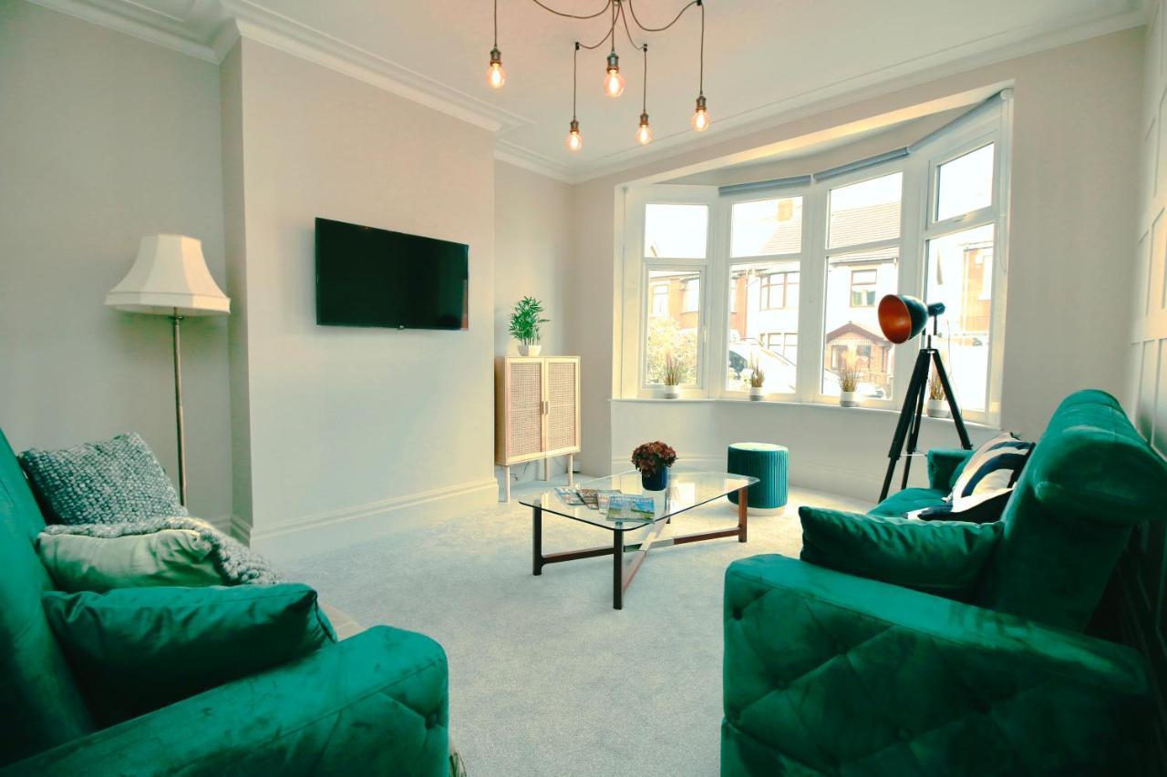 Xxhot Tubxx 4Bed Semi, Sleeps 8, 2 Bathrooms 黑潭 外观 照片